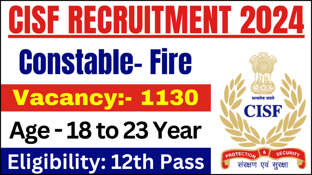 CISF Recruitments