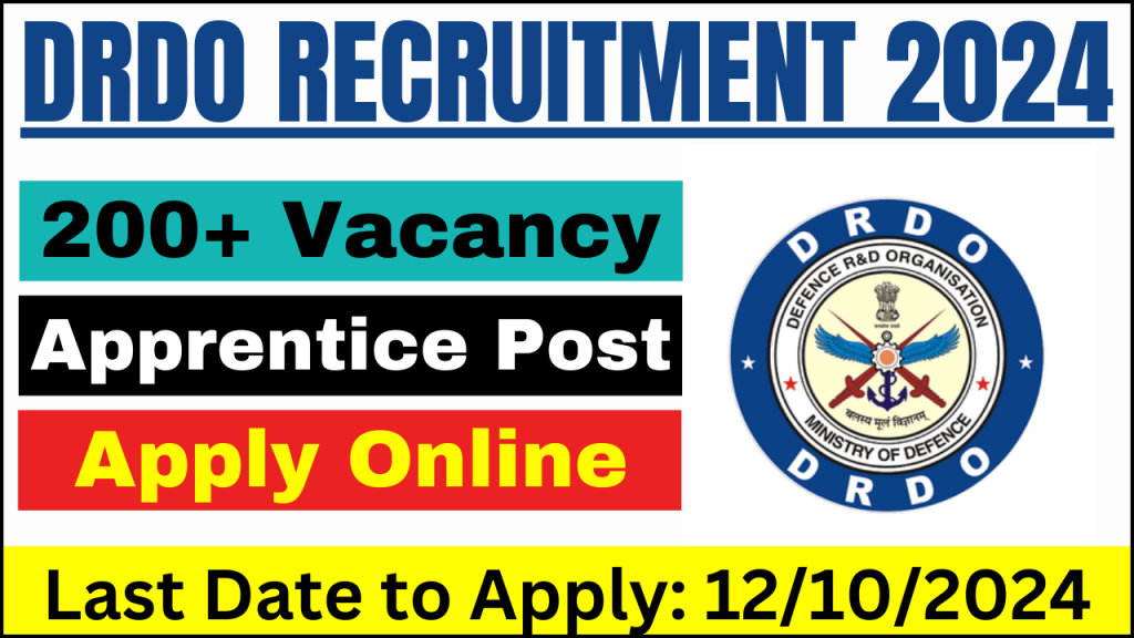 DRDO Recruitment 2024