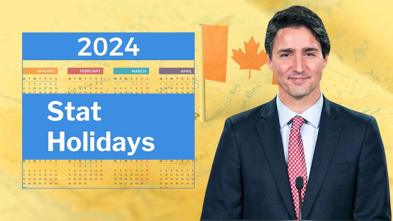 Canada Stat Holidays List 2024-25