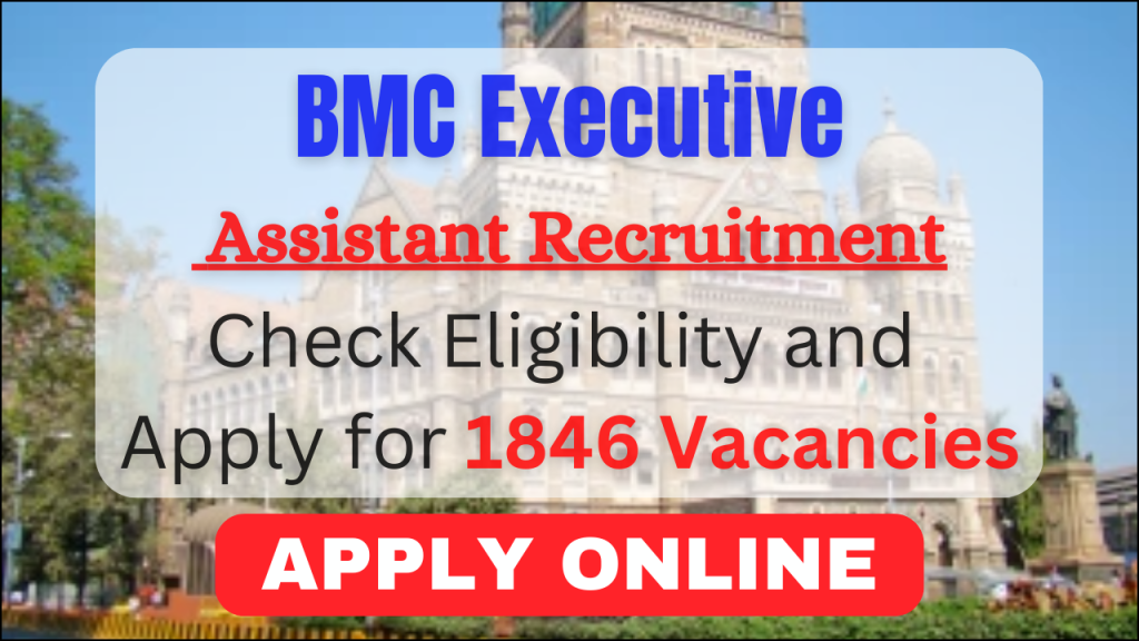 BMC Executive Assistant Recruitment