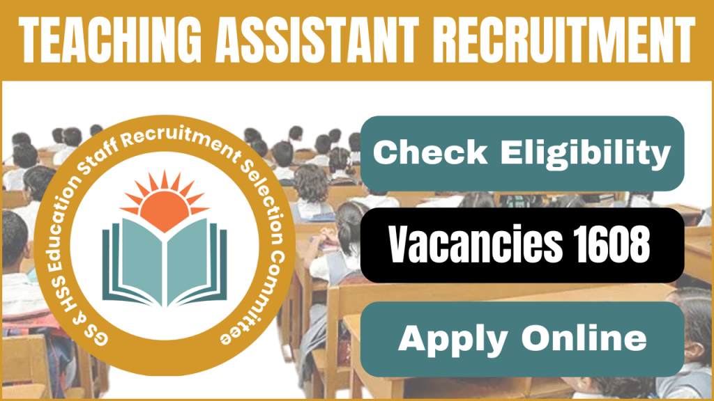 GSERC Teaching Assistant Recruitment