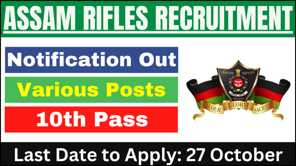 Assam Rifles Recruitment