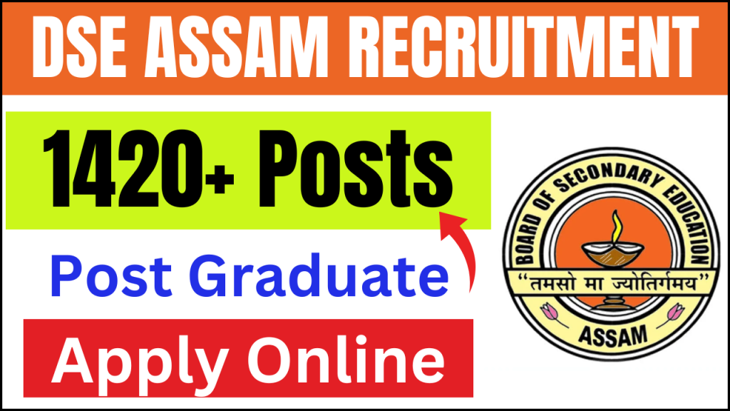 DSE Assam Recruitment 2024