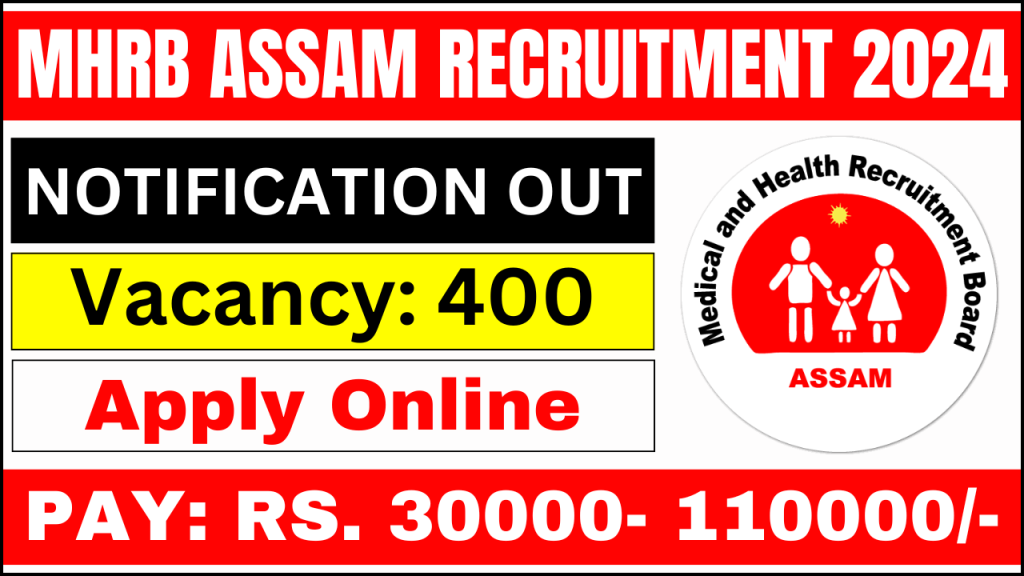 MHRB Assam Recruitment 2024