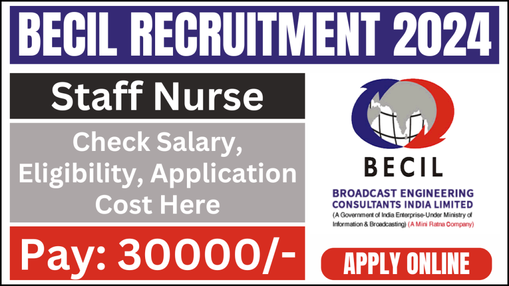 BECIL Recruitment 2024