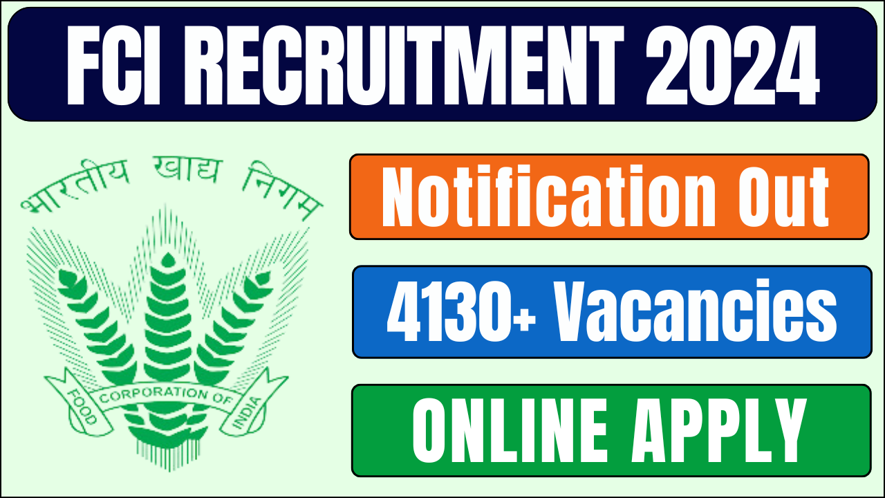 FCI Recruitment 2024