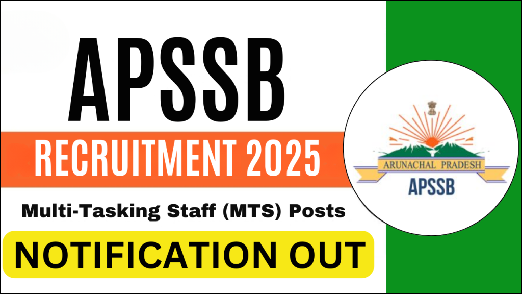 APSSB MTS Recruitment 2025