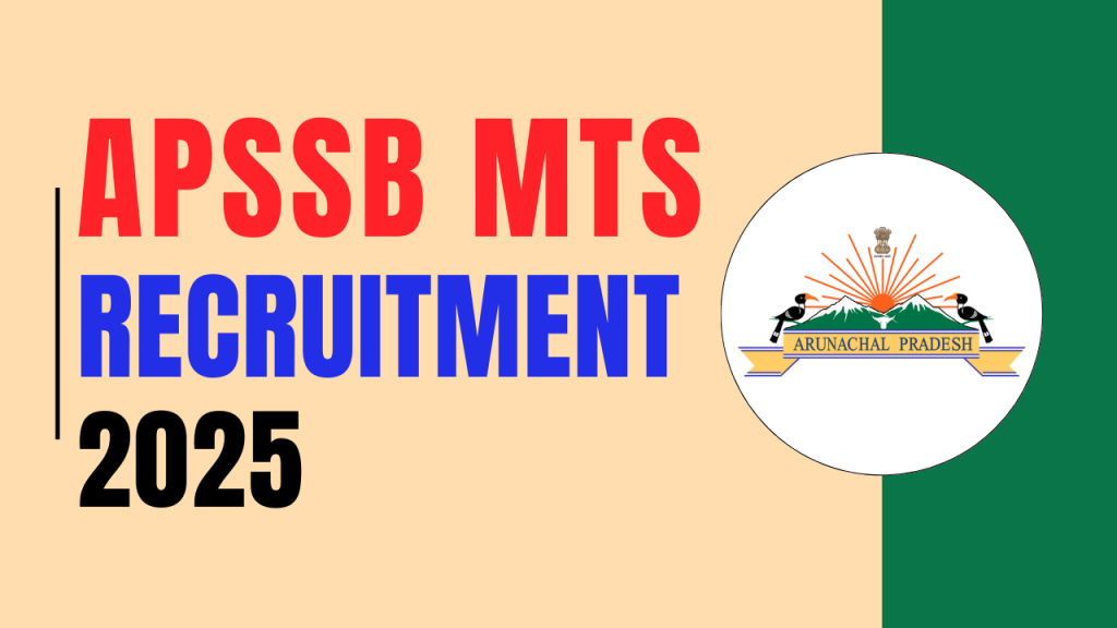 APSSB MTS Recruitment 2025