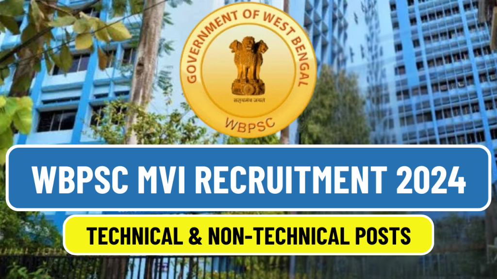 WBPSC MVI Recruitment 2025