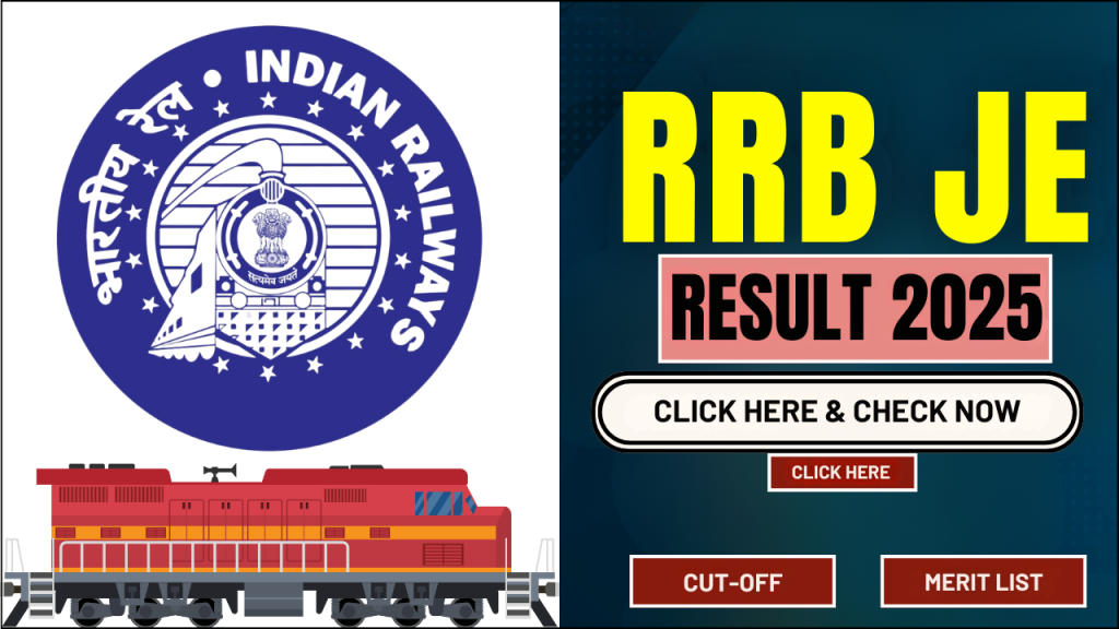 RRB JE Result 2025